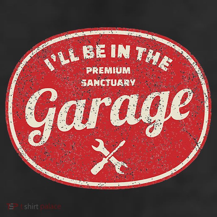 Ill Be In The Garage 11oz C Handle Ceramic Mug