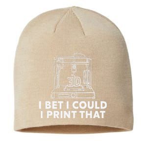 I Bet I Could Print That For 3d Print Printer Printing Maker Sustainable Beanie