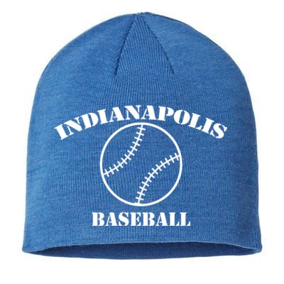 Indianapolis Baseball Indiana Cute Gift Sustainable Beanie