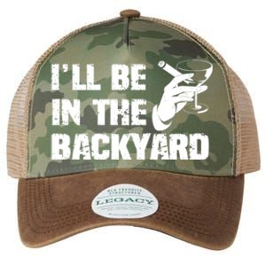 Ill Be In The Backyard Bourbon And Stogie Legacy Tie Dye Trucker Hat