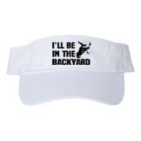 Ill Be In The Backyard Bourbon And Stogie Valucap Bio-Washed Visor