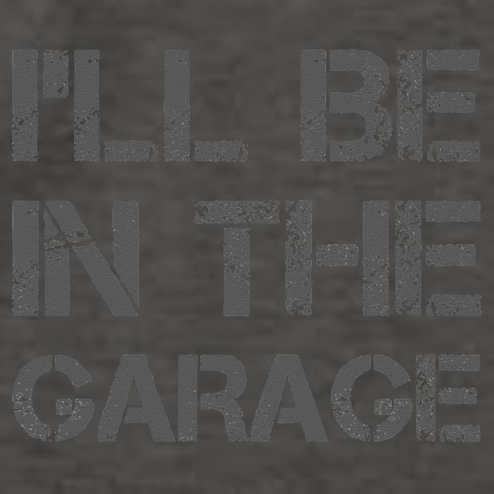 I'll Be in The Garage Mechanic Dad Joke Handyman Grandpa Fun Vector Backpack