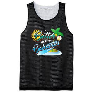 Its Better In The Bahamas Cute Bahamian Island Gift Mesh Reversible Basketball Jersey Tank