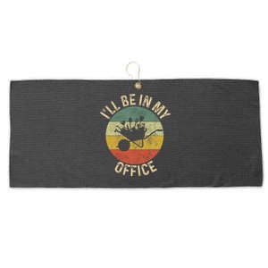 ILl Be In My Office Garden Funny Gardening Gardening Garden Large Microfiber Waffle Golf Towel