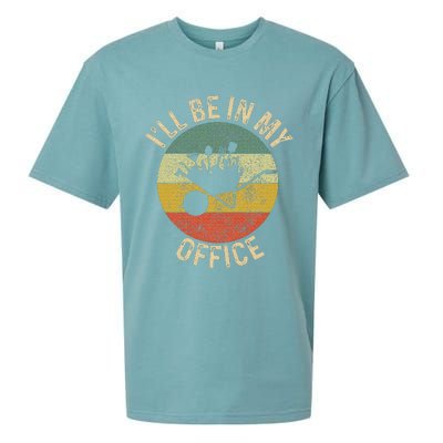 ILl Be In My Office Garden Funny Gardening Gardening Garden Sueded Cloud Jersey T-Shirt