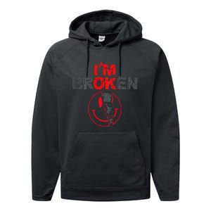 Im Broken Performance Fleece Hoodie