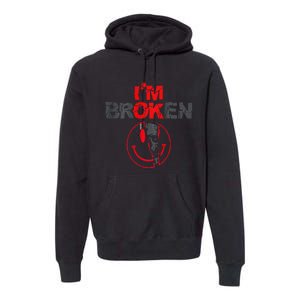 Im Broken Premium Hoodie