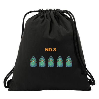 I Believe I'm The Third Strongest Amongst Us Drawstring Bag