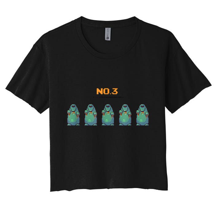 I Believe I'm The Third Strongest Amongst Us Women's Crop Top Tee