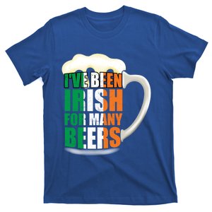 I've Been Irish Y Beers Shamrock St Patricks Day Cool Gift T-Shirt