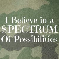 I Believe In A Spectrum Of Possibilities Autism Awareness Legacy Tie Dye Trucker Hat