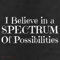 I Believe In A Spectrum Of Possibilities Autism Awareness Adult Drive Performance Visor