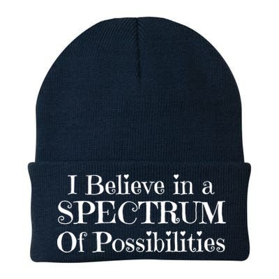 I Believe In A Spectrum Of Possibilities Autism Awareness Beanie
