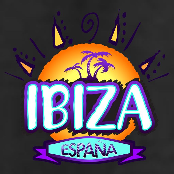 Ibiza Espana 7 Panel Mesh Trucker Snapback Hat