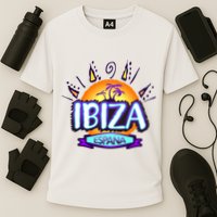 Ibiza Espana Cooling Performance Crew T-Shirt