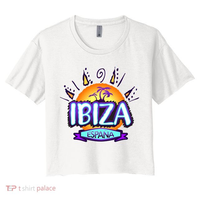Ibiza Espana Crop Top