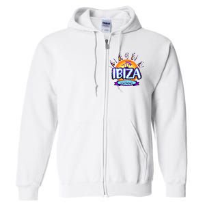 Ibiza Espana Full Zip Hoodie