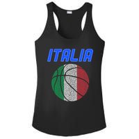 Italy Basketball Jersey Flag Italia Ladies PosiCharge Competitor Racerback Tank