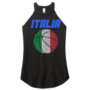 Italy Basketball Jersey Flag Italia Women's Perfect Tri Rocker Tank