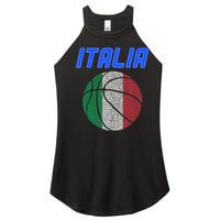 Italy Basketball Jersey Flag Italia Women's Perfect Tri Rocker Tank