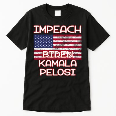 Impeach Biden Kamala Pelosi Tall T-Shirt