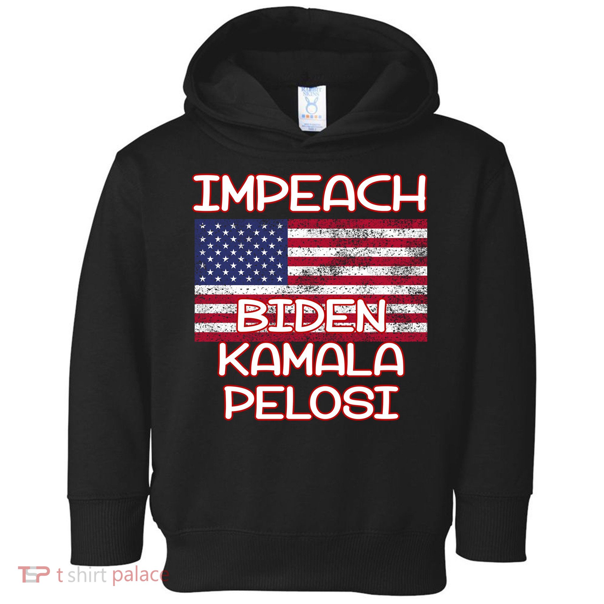 Impeach Biden Kamala Pelosi Toddler Hoodie