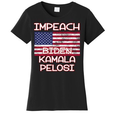 Impeach Biden Kamala Pelosi Women's T-Shirt