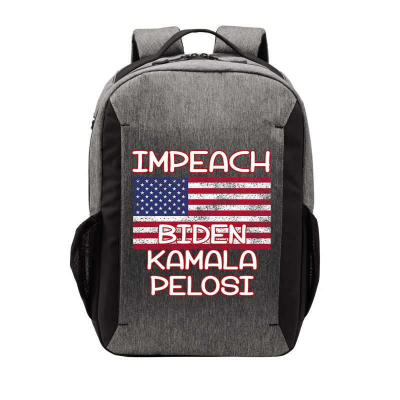 Impeach Biden Kamala Pelosi Vector Backpack