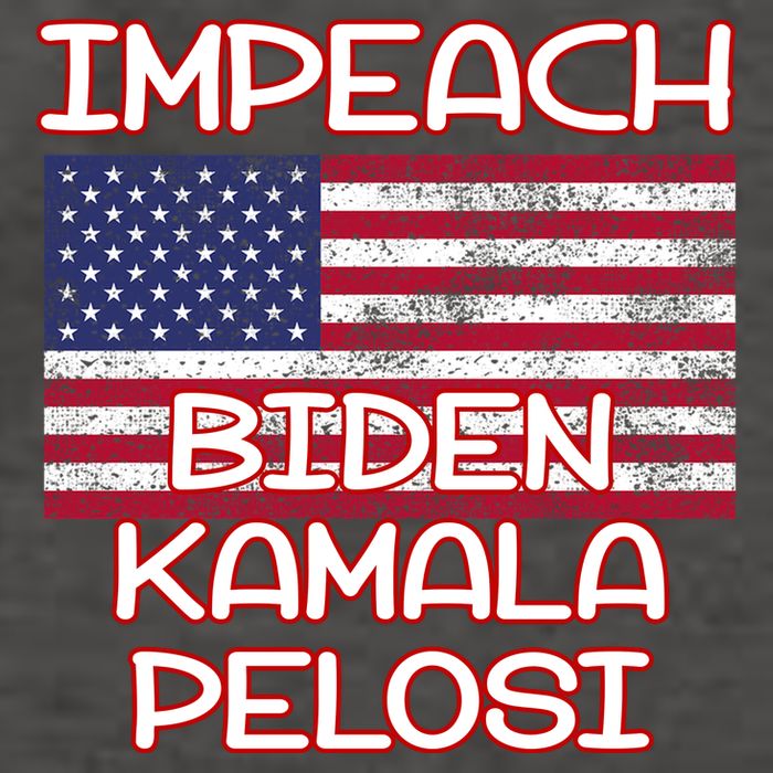 Impeach Biden Kamala Pelosi Vector Backpack