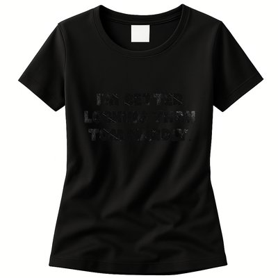 IM Better Looking Than Tom Hardly Funny Sarcastic Womens T-Shirt