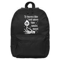 It Burns Like Hell When Two Souls Meet 16 in Basic Backpack