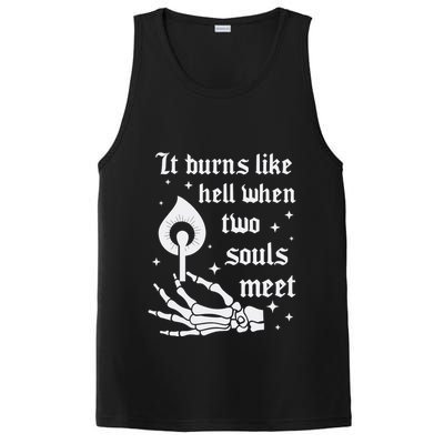 It Burns Like Hell When Two Souls Meet PosiCharge Competitor Tank