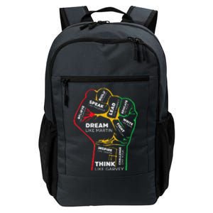 Inspiring Black Leaders Power Fist Hand Black History Month Daily Commute Backpack