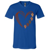 Inspiring Black Leaders Power Fists Hand Black History Month Gift V-Neck T-Shirt