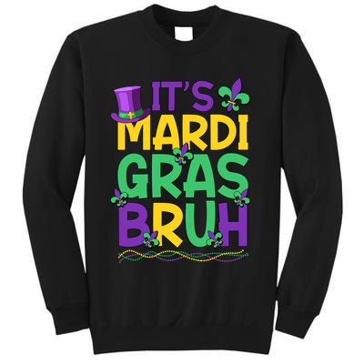 Its Bruh Mardi Gras Bruh Sweatshirt