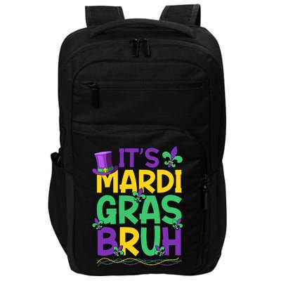 Its Bruh Mardi Gras Bruh Impact Tech Backpack