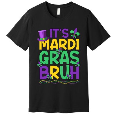 Its Bruh Mardi Gras Bruh Premium T-Shirt