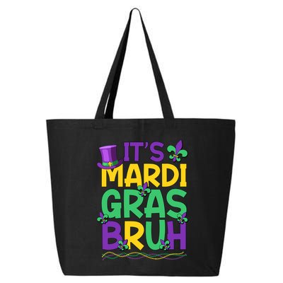 Its Bruh Mardi Gras Bruh 25L Jumbo Tote
