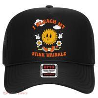 I Bleach My Stink Wrinkle High Crown Mesh Back Trucker Hat