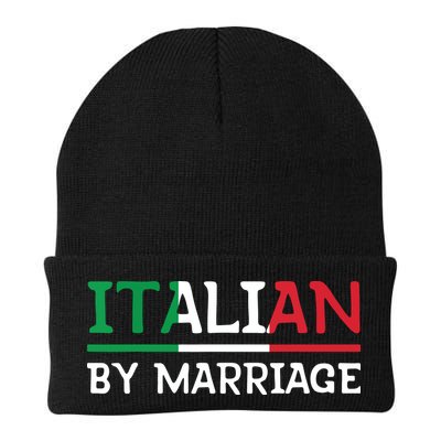 Italian By Marriage Italia Marriage Humor Beanie