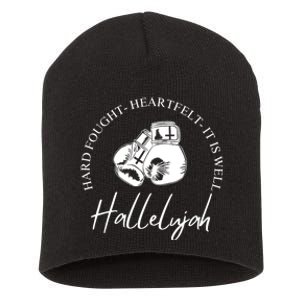 ILl Bring My Hard Fought Heartfelt Hallelujah Short Acrylic Beanie