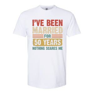 IVe Been Married For 50 Years And Nothing Scares Me Softstyle CVC T-Shirt