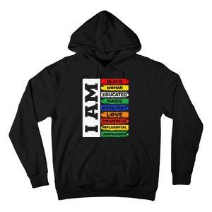 Im Black Man African American Pride Juneteenth Hoodie