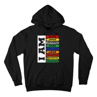 Im Black Man African American Pride Juneteenth Hoodie