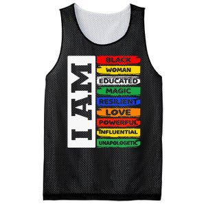 Im Black Man African American Pride Juneteenth Mesh Reversible Basketball Jersey Tank