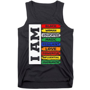 Im Black Man African American Pride Juneteenth Tank Top