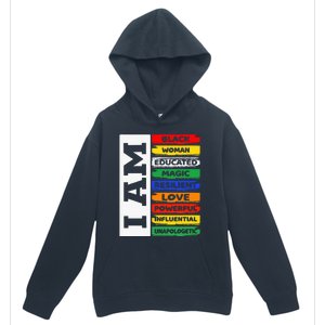 Im Black Man African American Pride Juneteenth Urban Pullover Hoodie