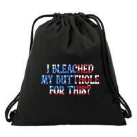 I Bleached My Butthole Anus For This Funny Anal Bleaching Drawstring Bag