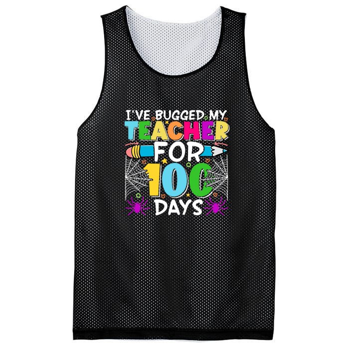 I've Bugged My Teacher For 100 Days Of School Mesh Reversible Basketball Jersey Tank