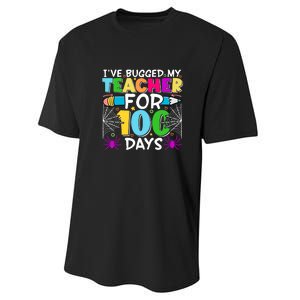 I've Bugged My Teacher For 100 Days Of School Performance Sprint T-Shirt